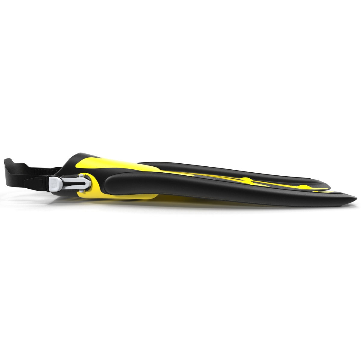 3D Swim Fins 3 Yellow model