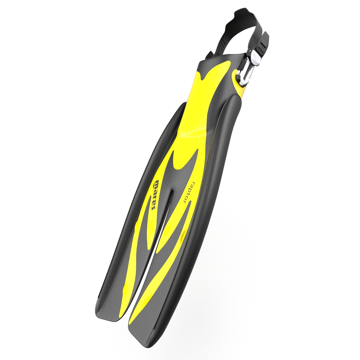 3D Swim Fins 3 Yellow model