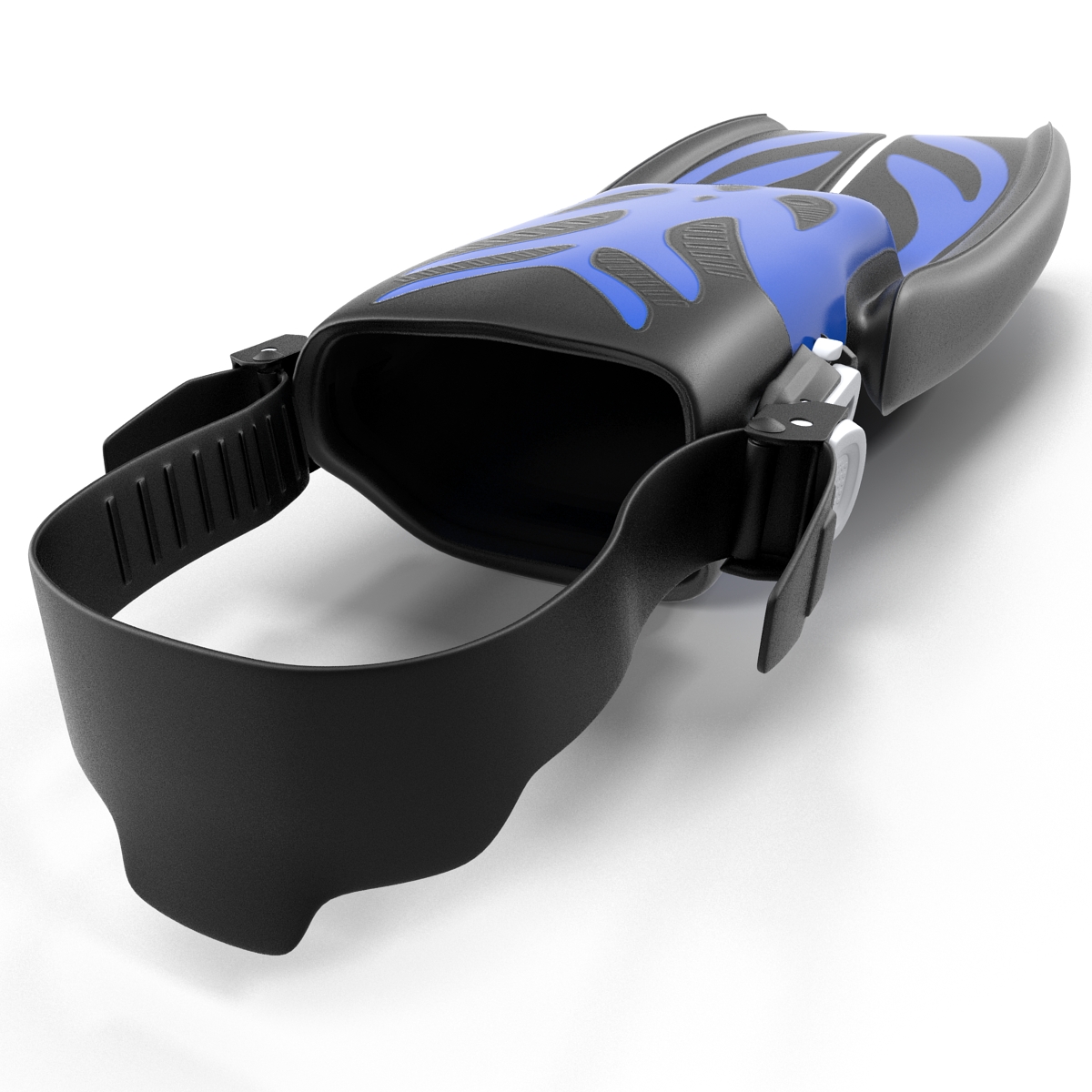 3D Swim Fins 3 Blue