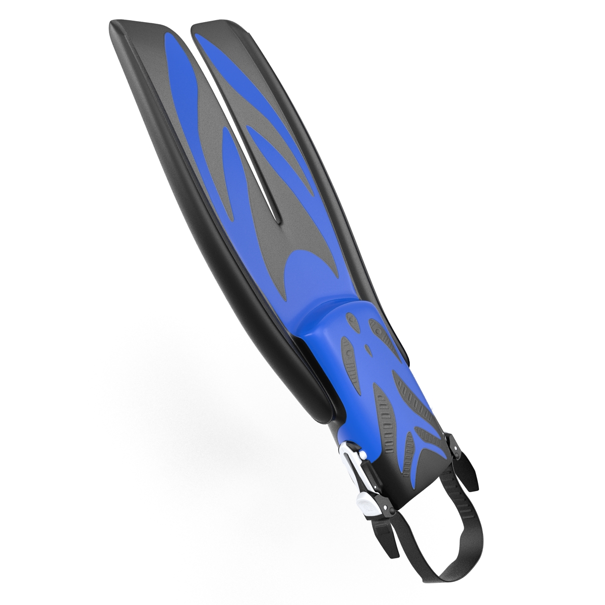 3D Swim Fins 3 Blue