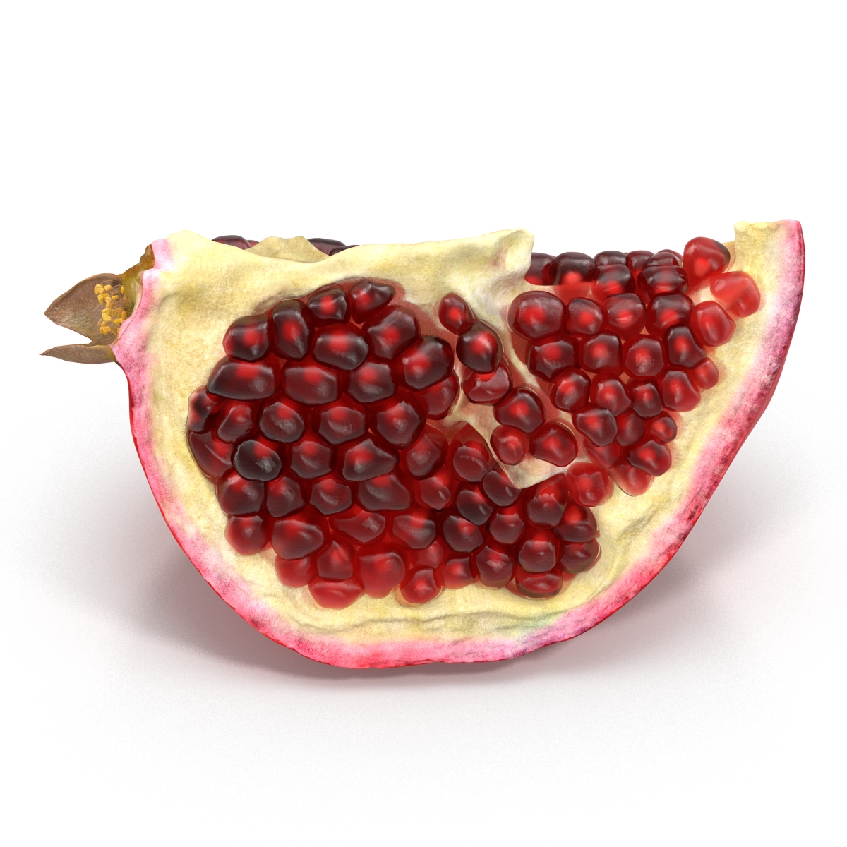 Pomegranate Slice 3 3D model