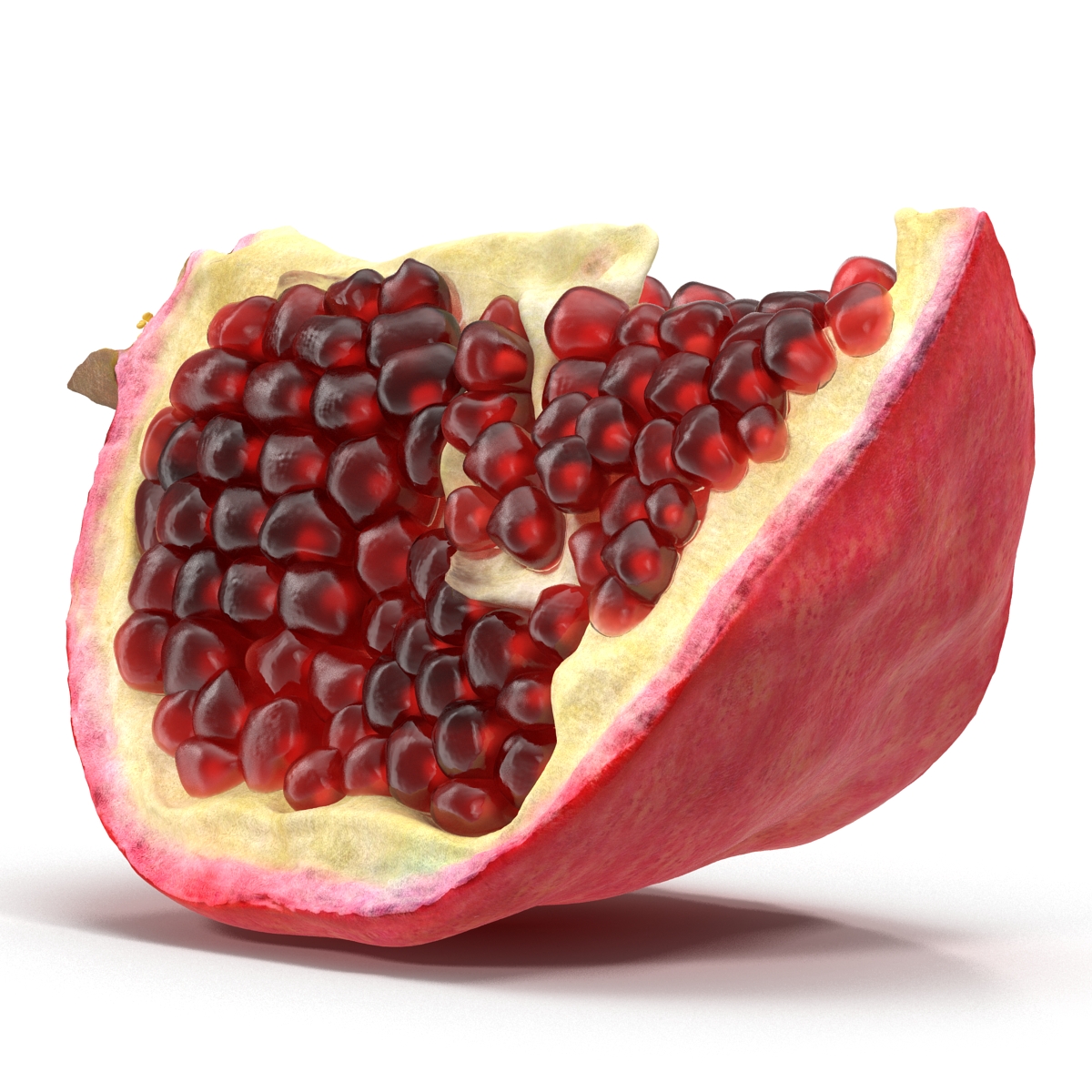 Pomegranate Slice 3 3D model