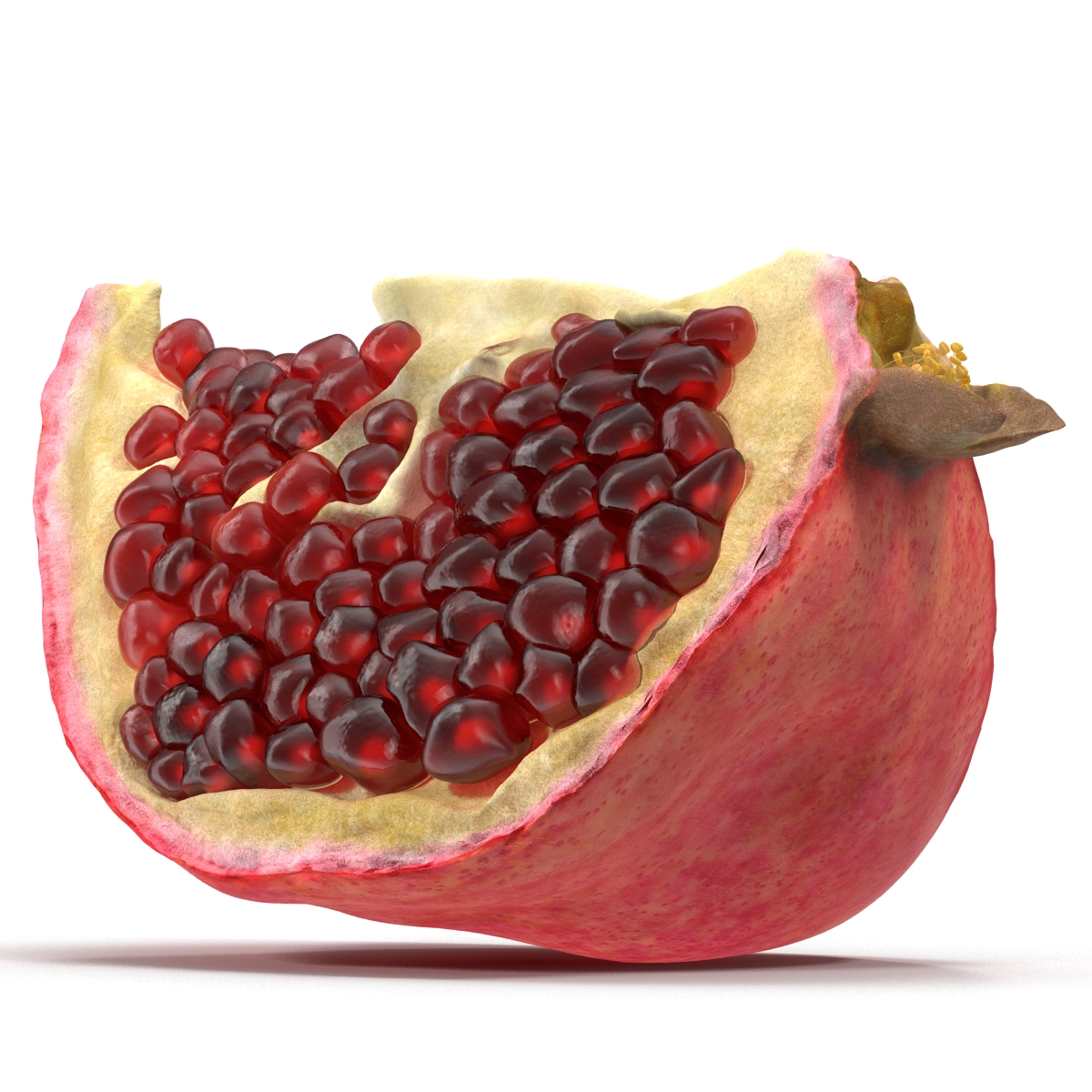 Pomegranate Slice 3 3D model