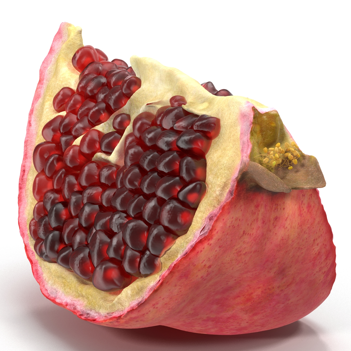 Pomegranate Slice 3 3D model