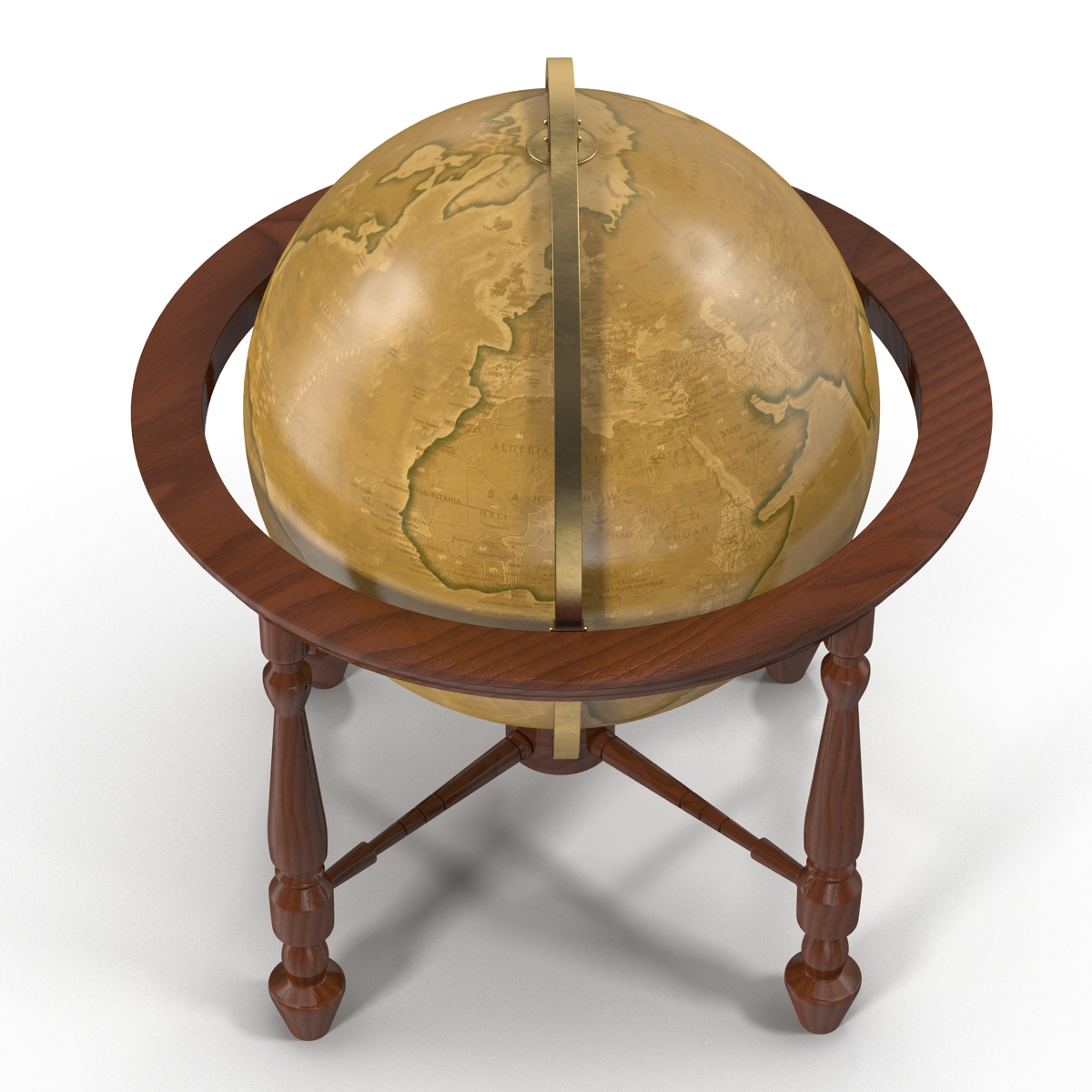 3D model Antique Globe 2