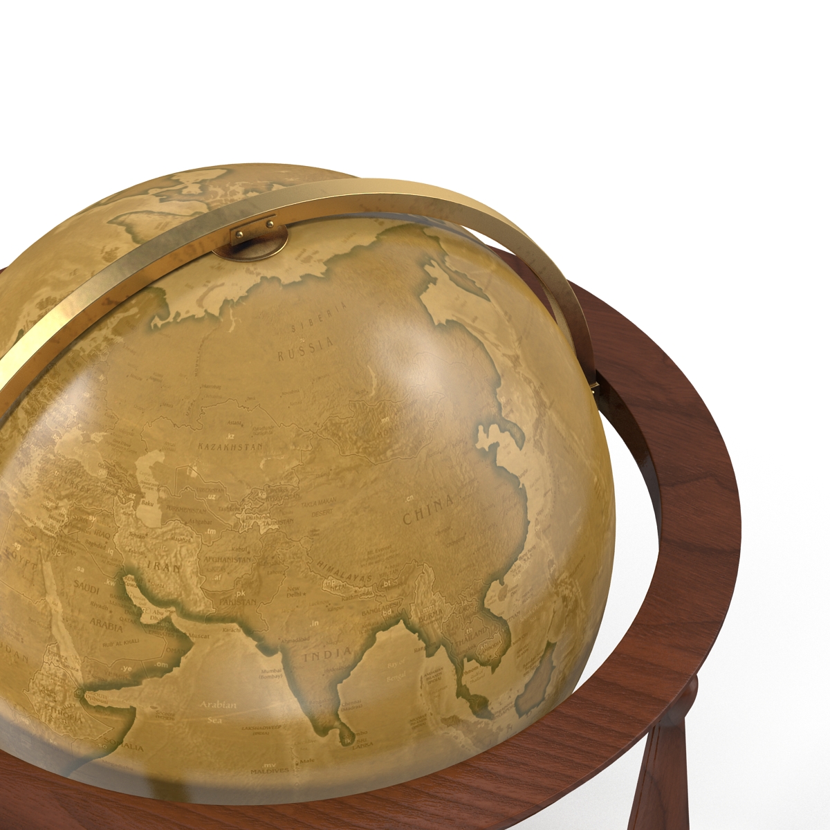 3D model Antique Globe 2