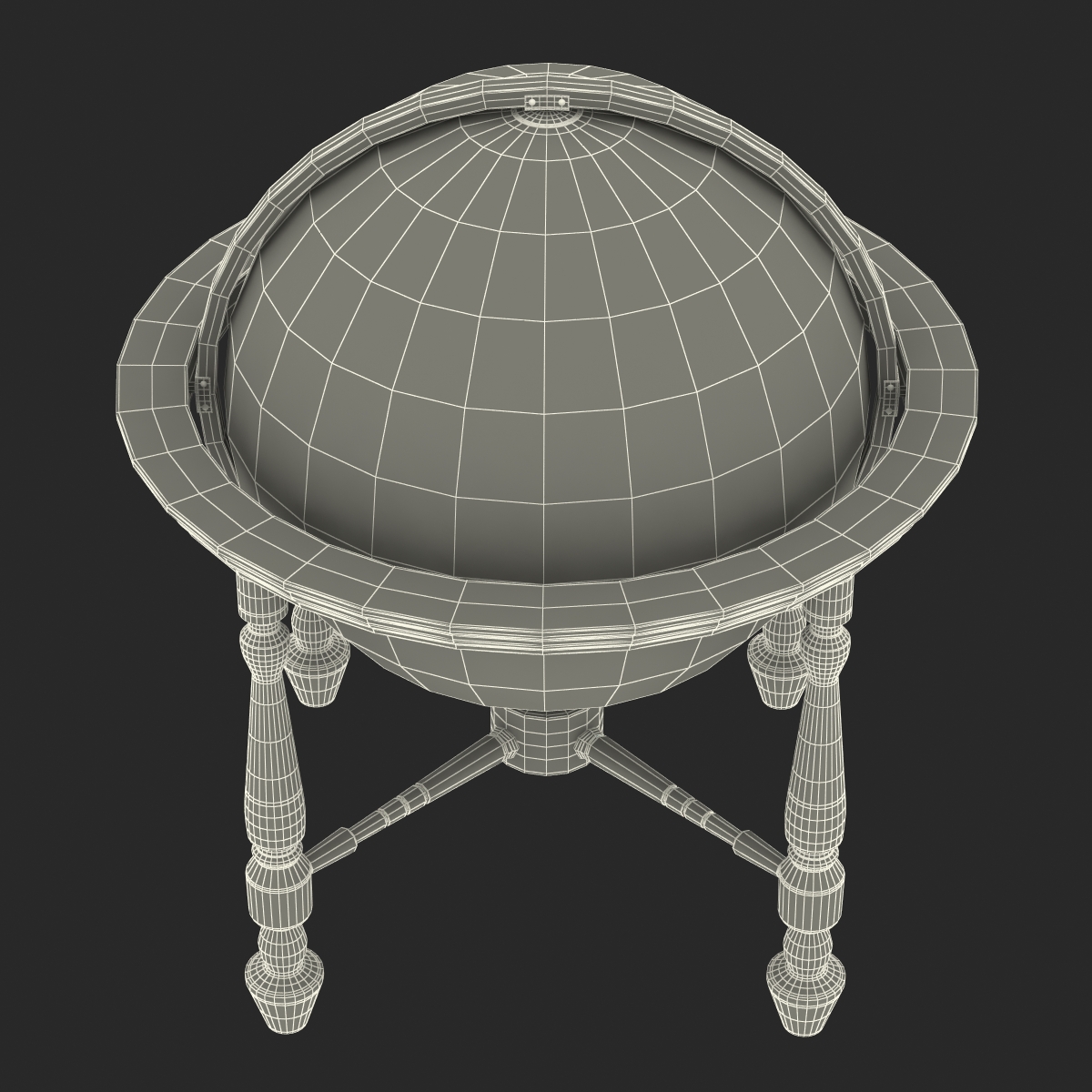 3D model Antique Globe 2