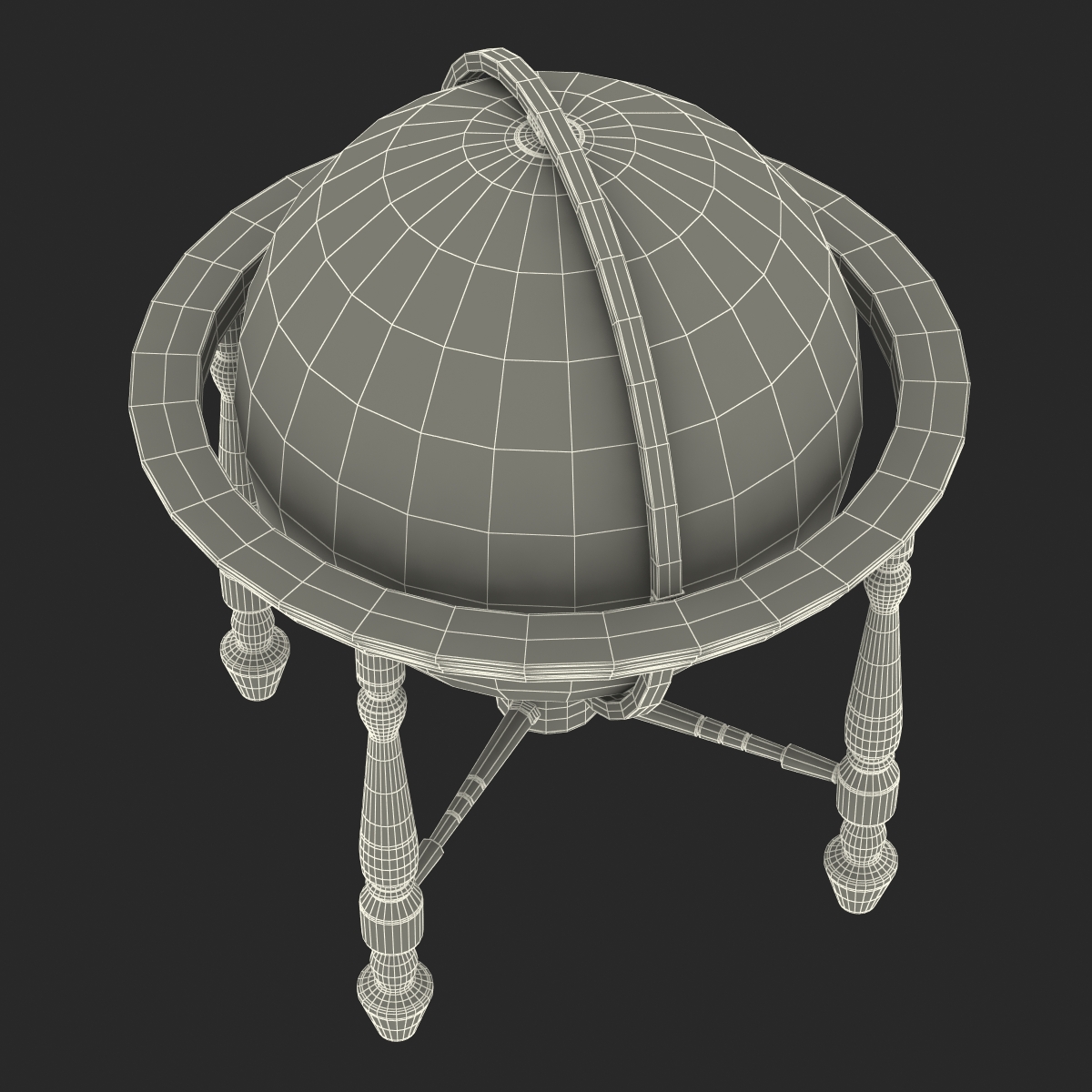 3D model Antique Globe 2