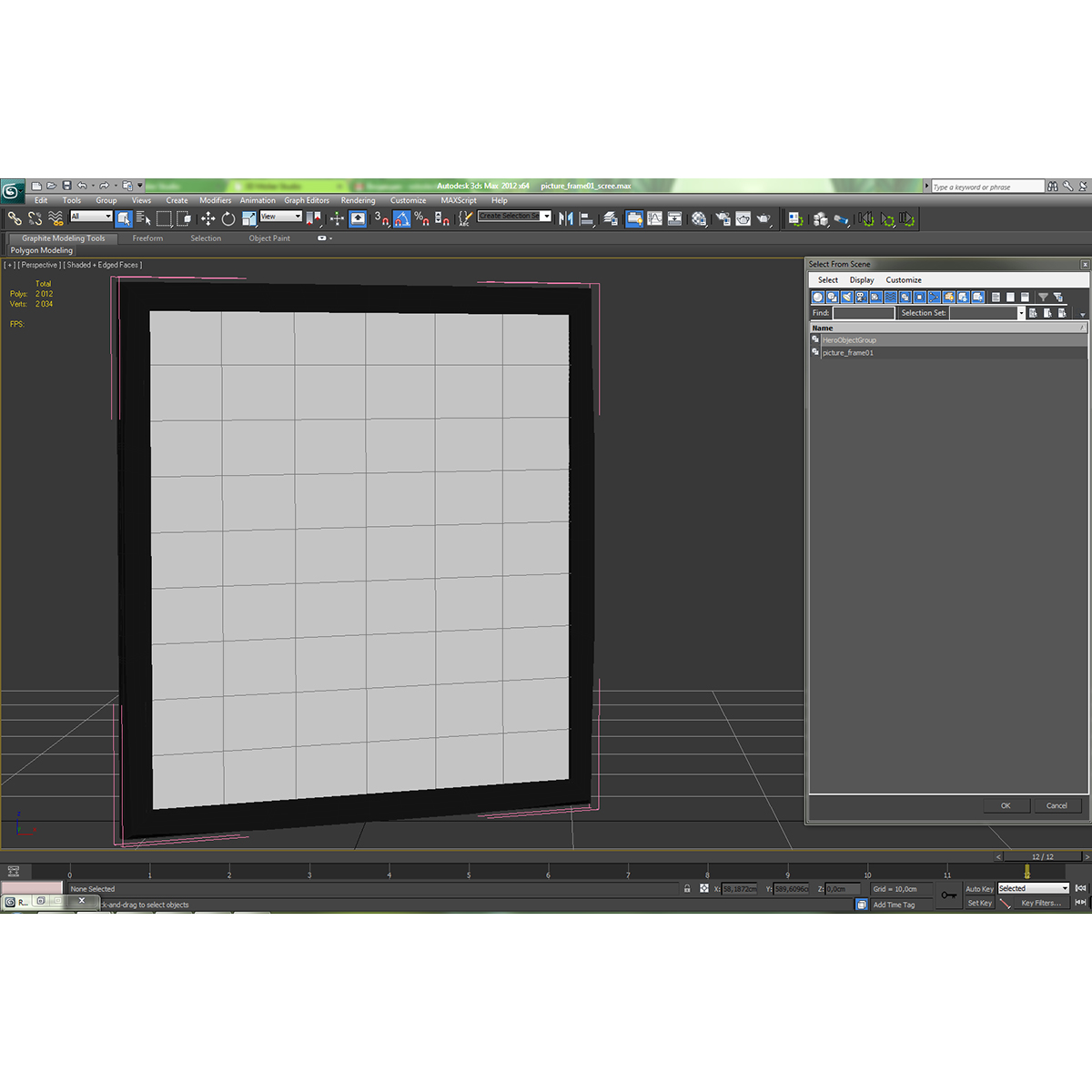 3D model Picture Frame 2