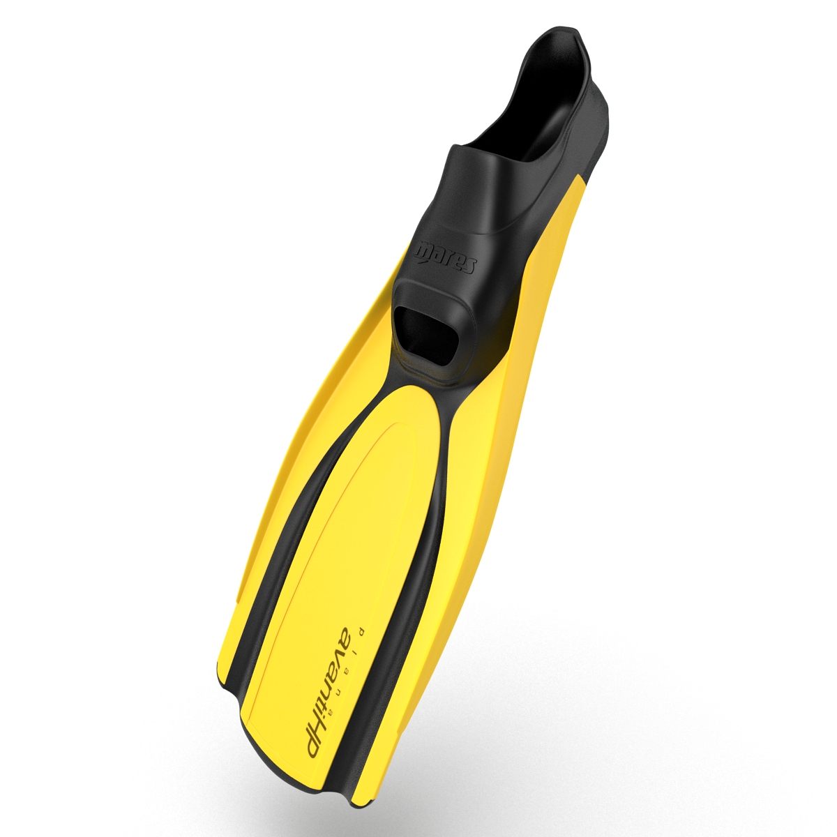 3D Swim Fins 2 Yellow model