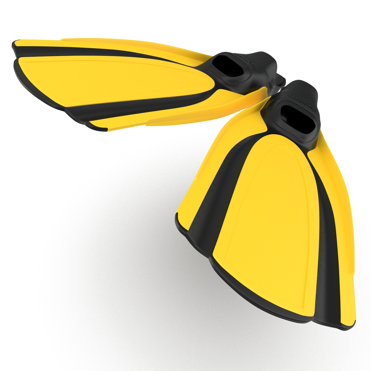 Swim Fins 2 Generic 3D model