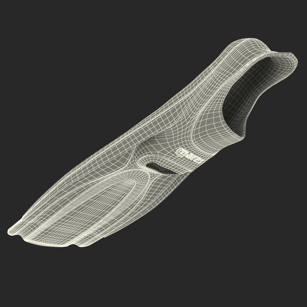 Swim Fins 2 Generic 3D model