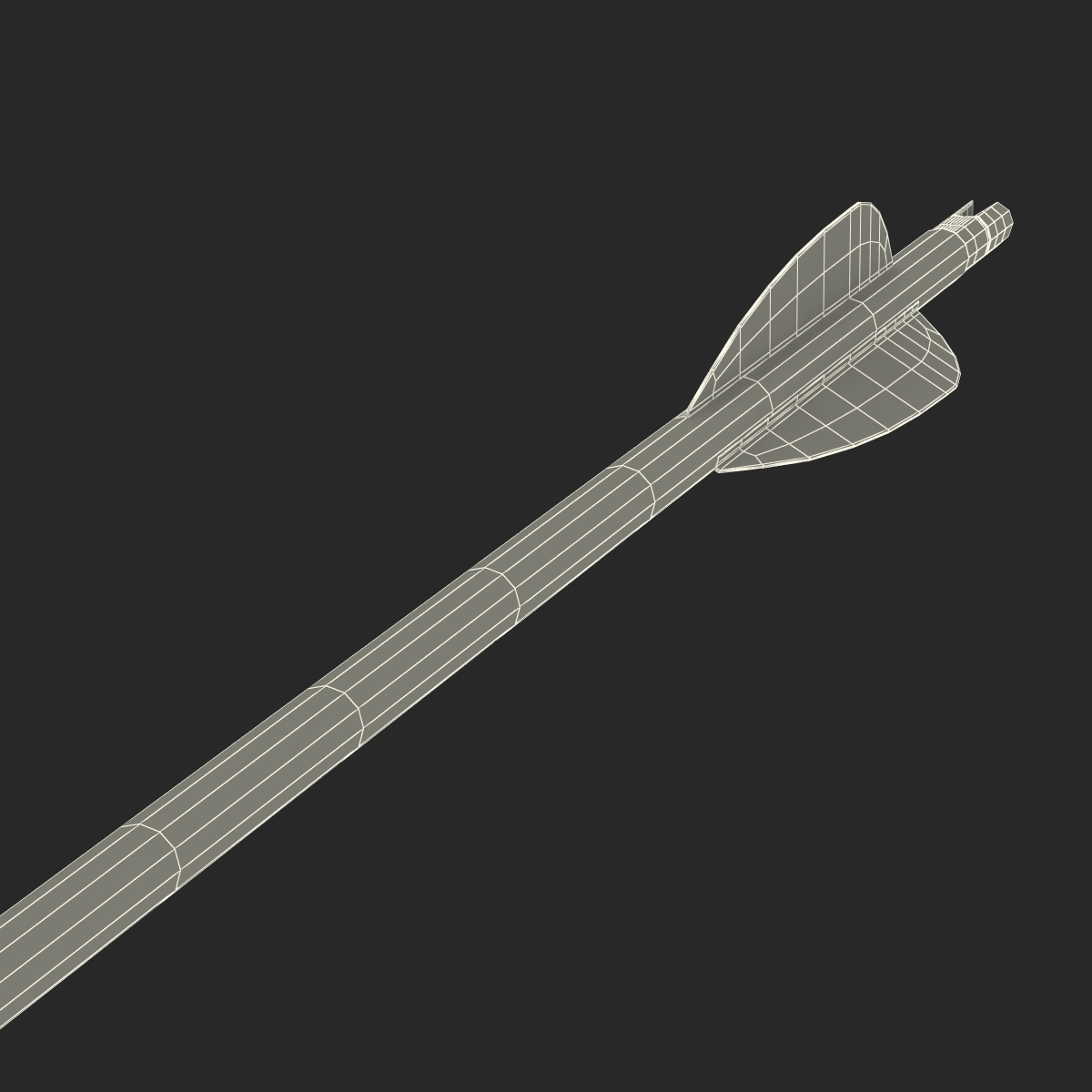 Hunting Sport Arrow 3D model