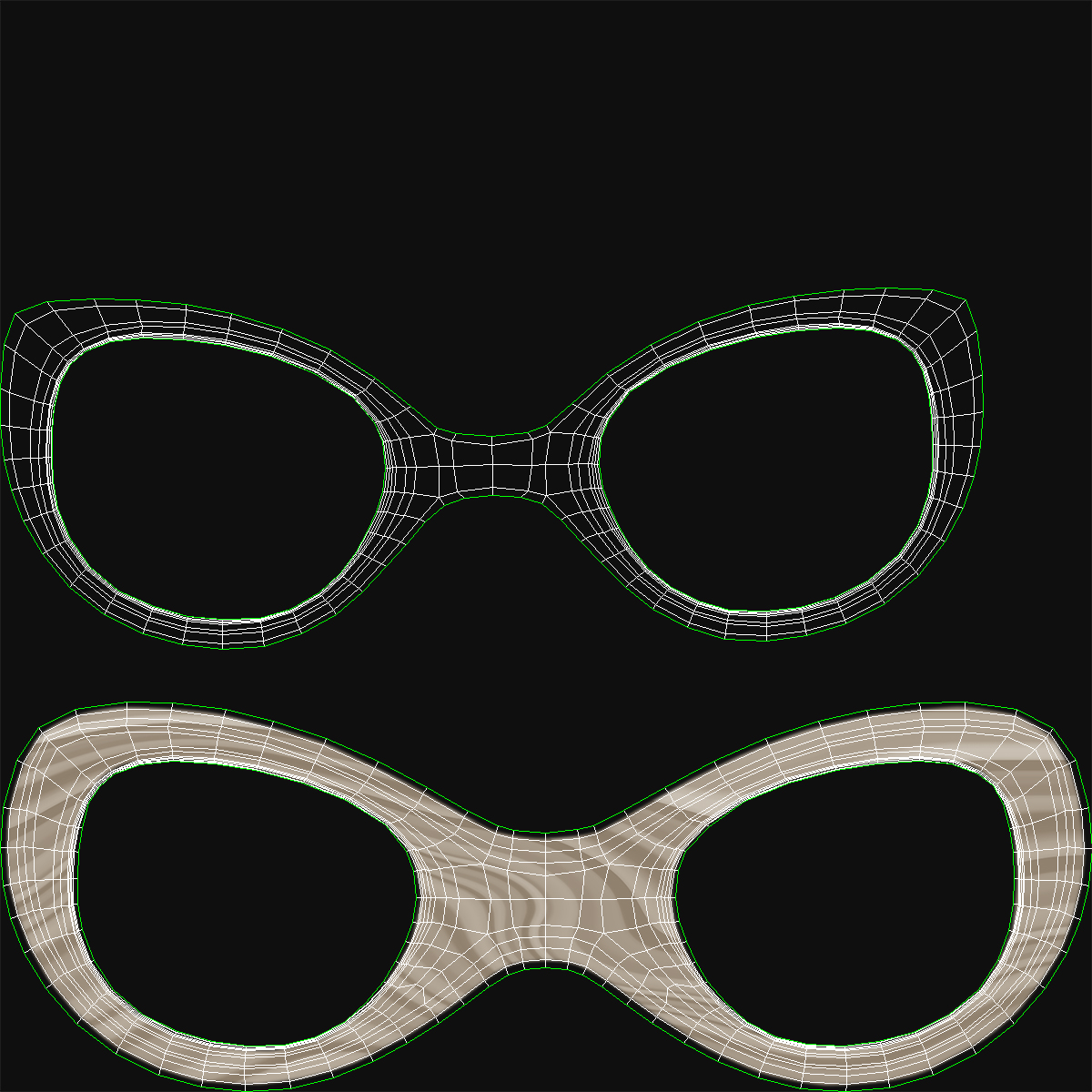 3D Glasses Set 2 model