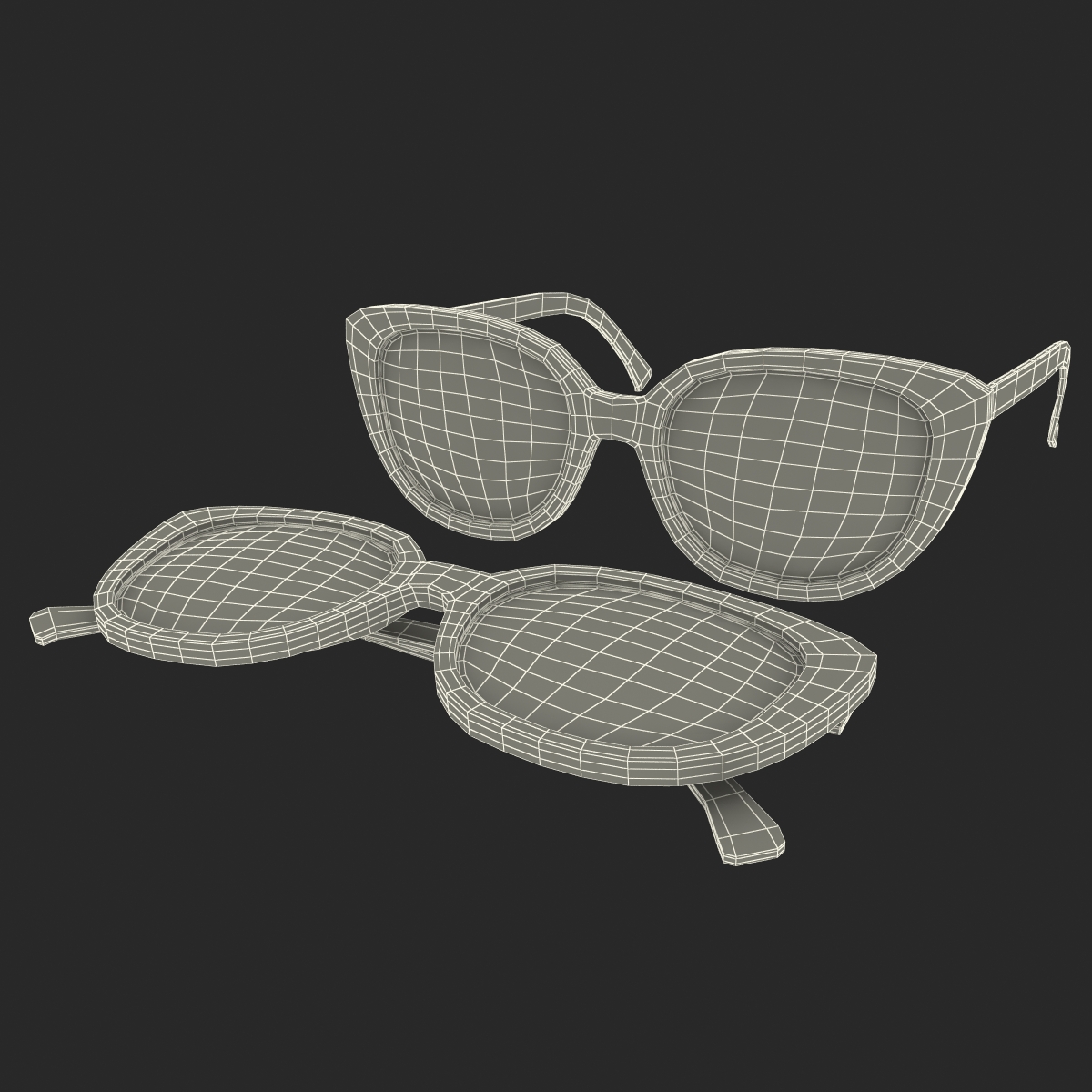 3D Glasses Set 2 model