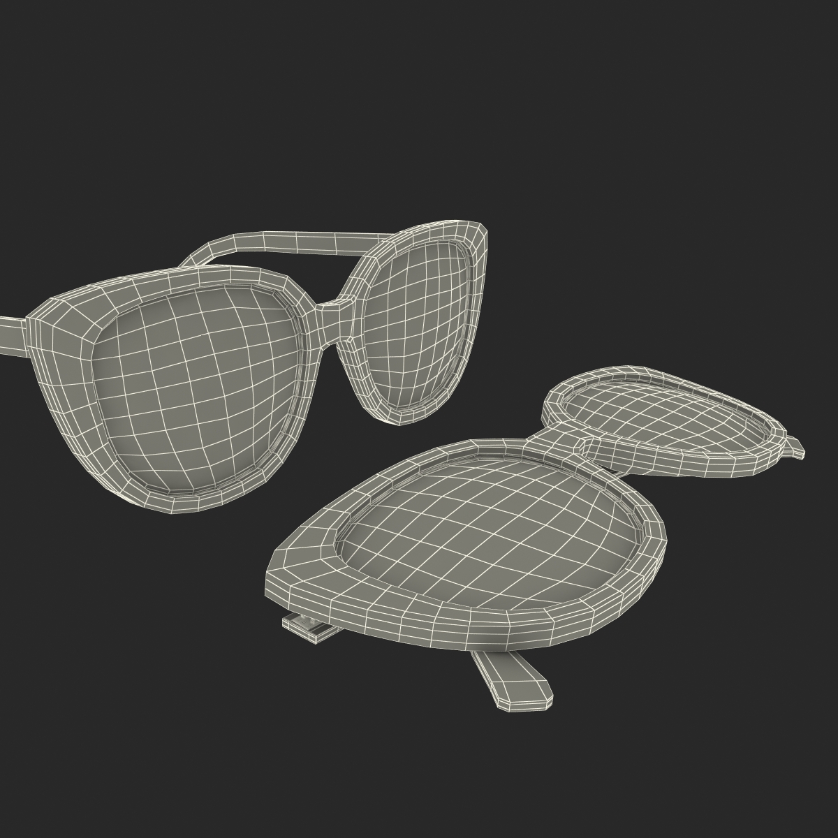 3D Glasses Set 2 model