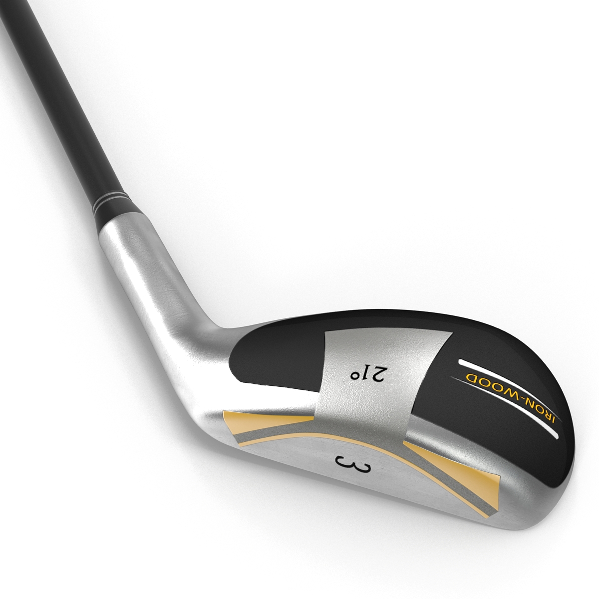 3D 3 Iron Wood Golf Club