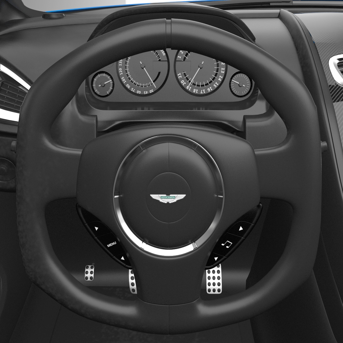 3D Aston Martin Vanquish 2014