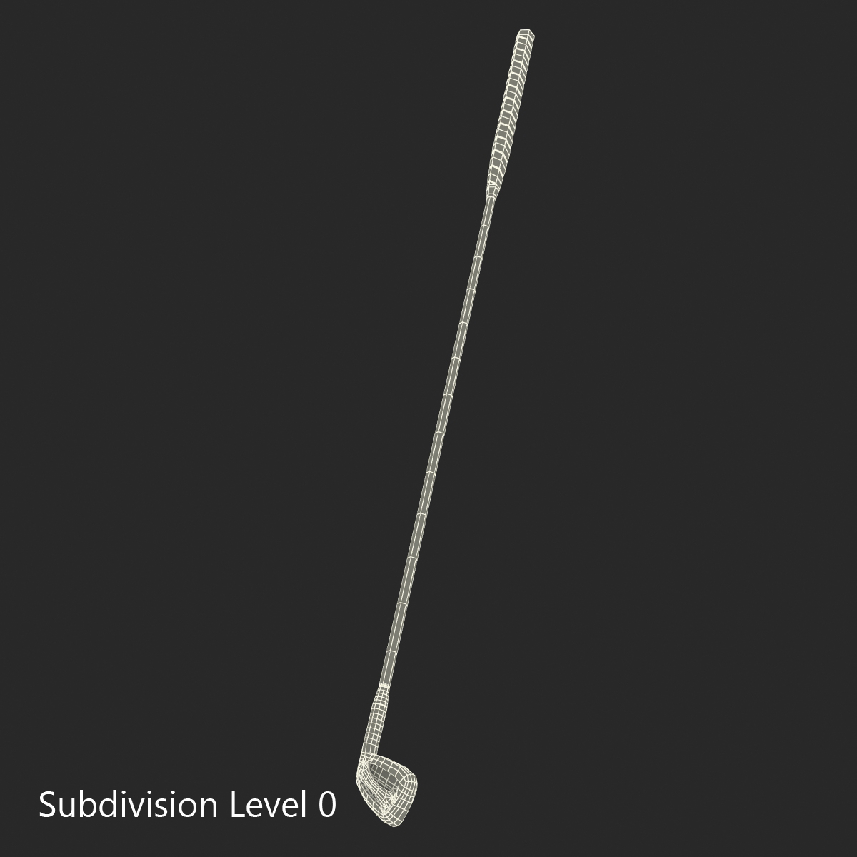 2 Iron Golf Club Generic 3D model