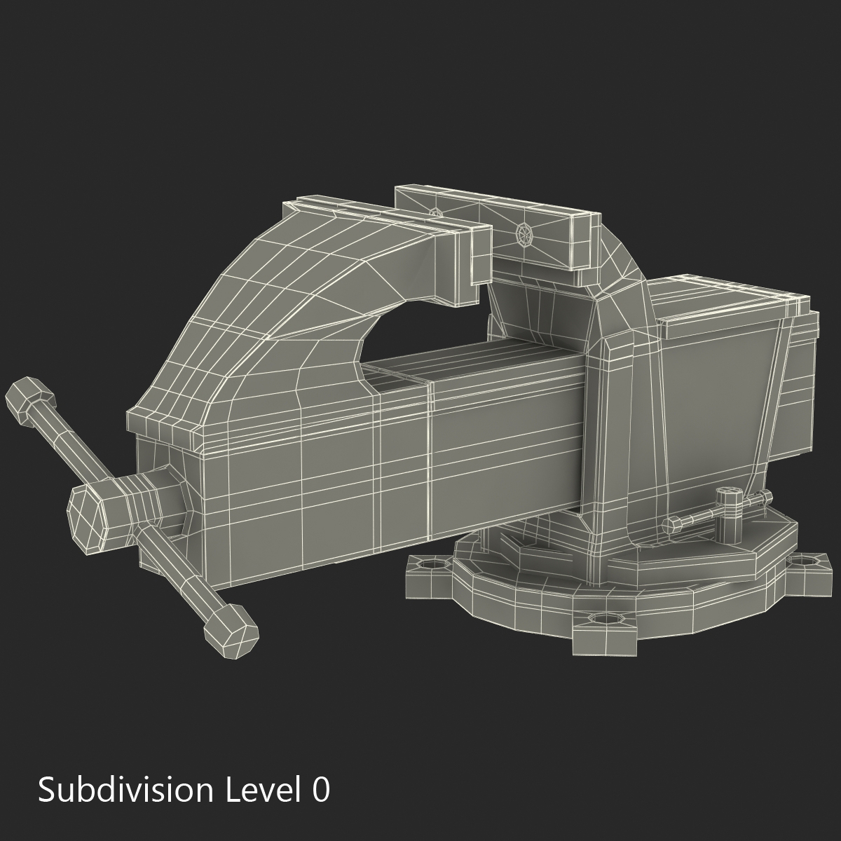 3D model Vise