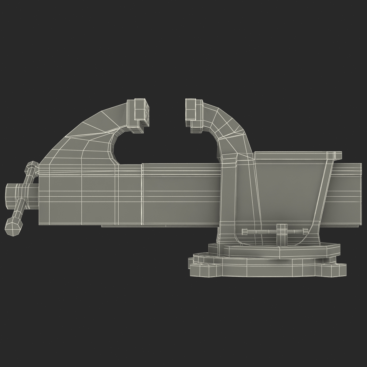 3D model Vise