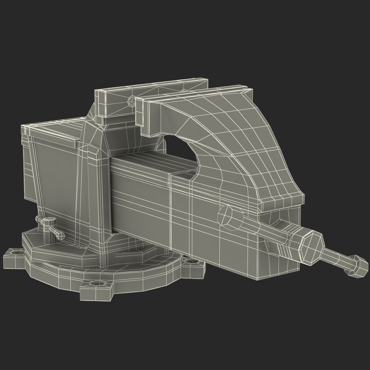 3D model Vise