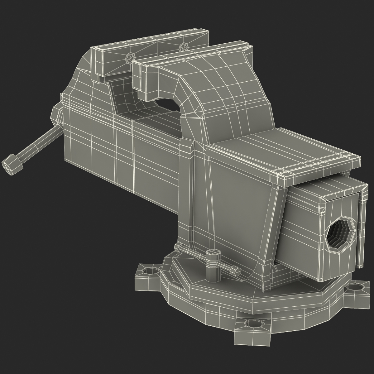 3D model Vise