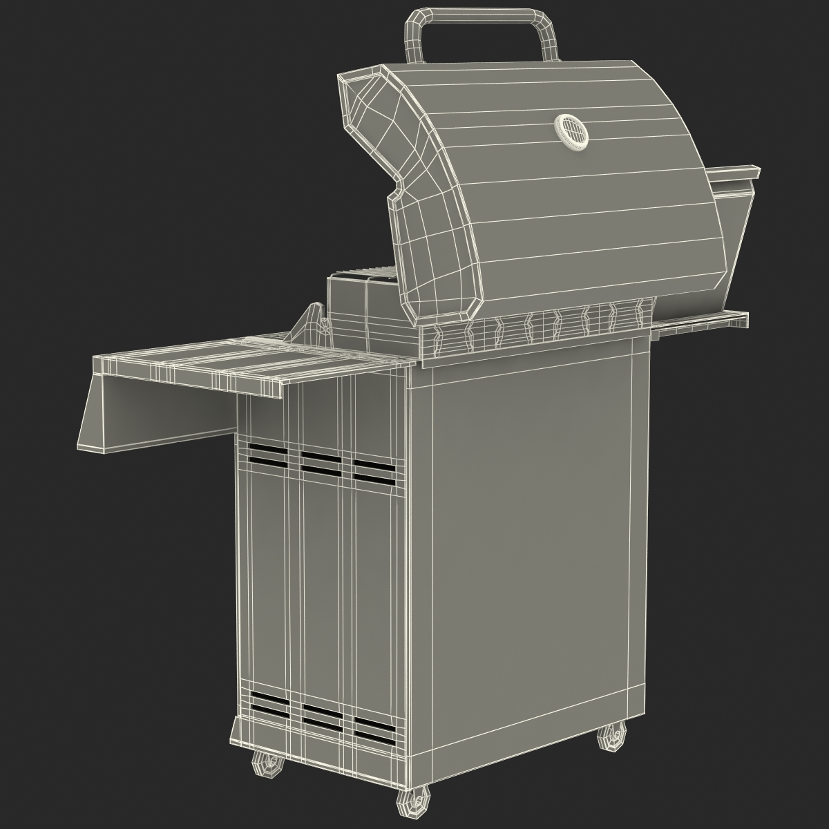 Gas Grill 3D model