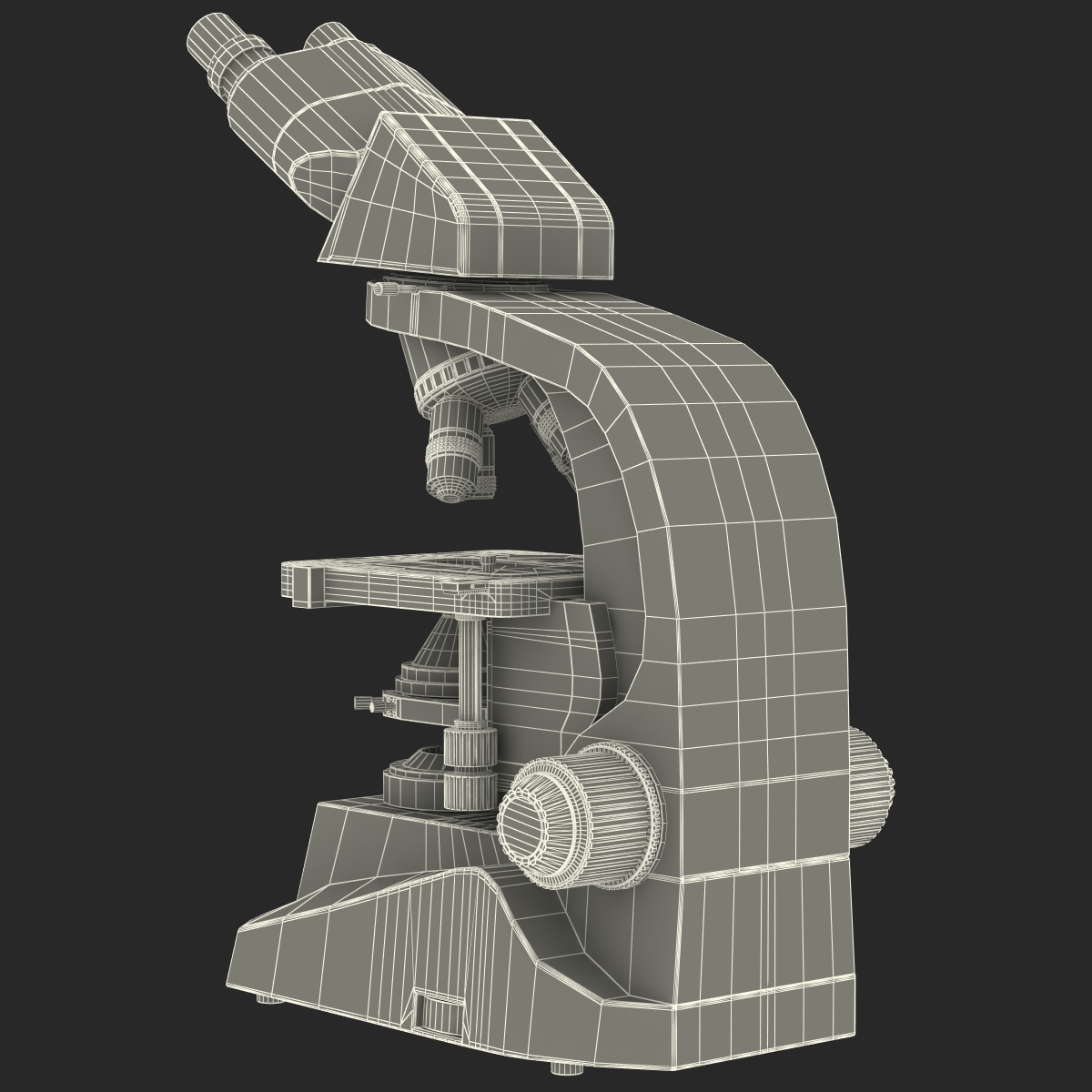 3D model Microscope