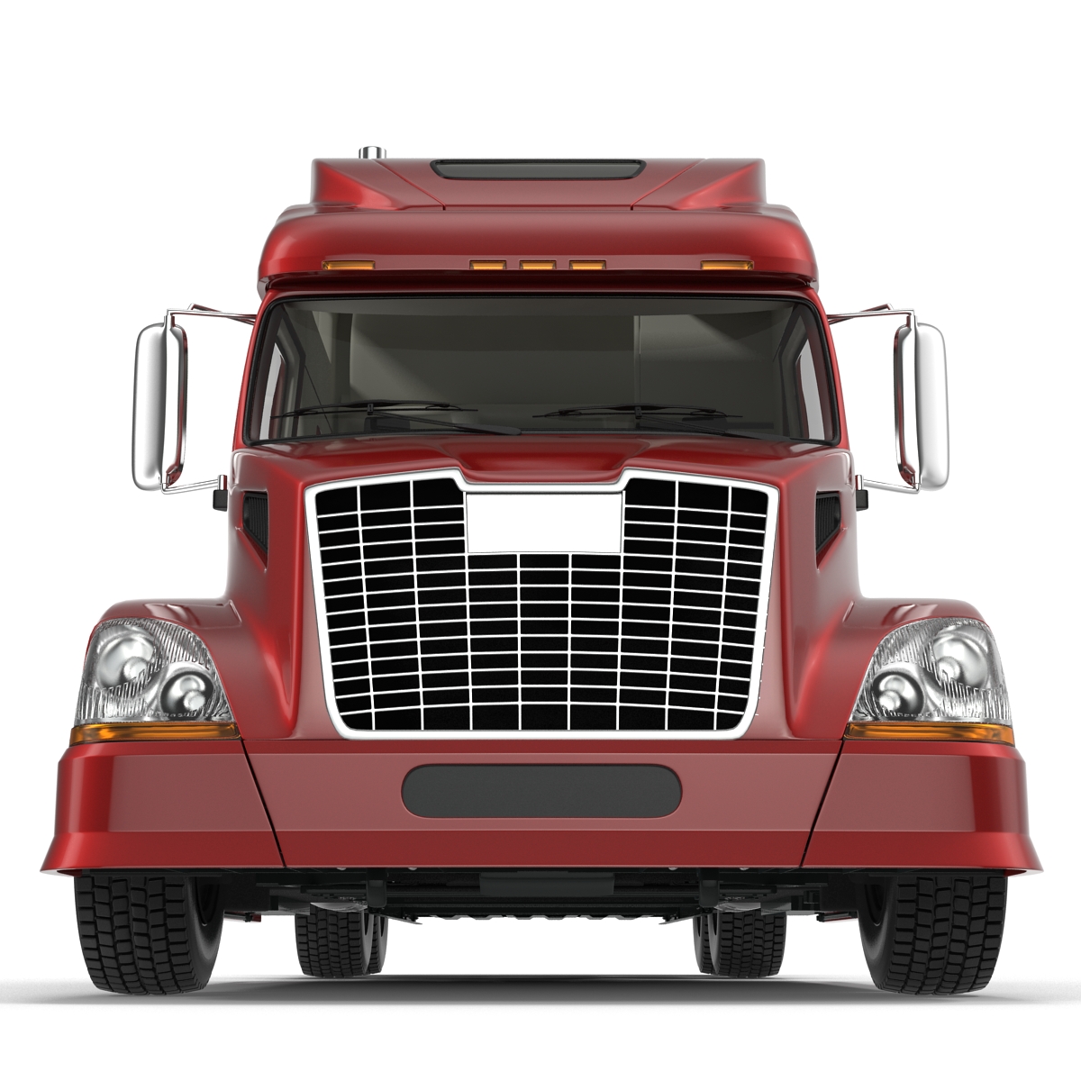 3D Semi Trailer Truck model