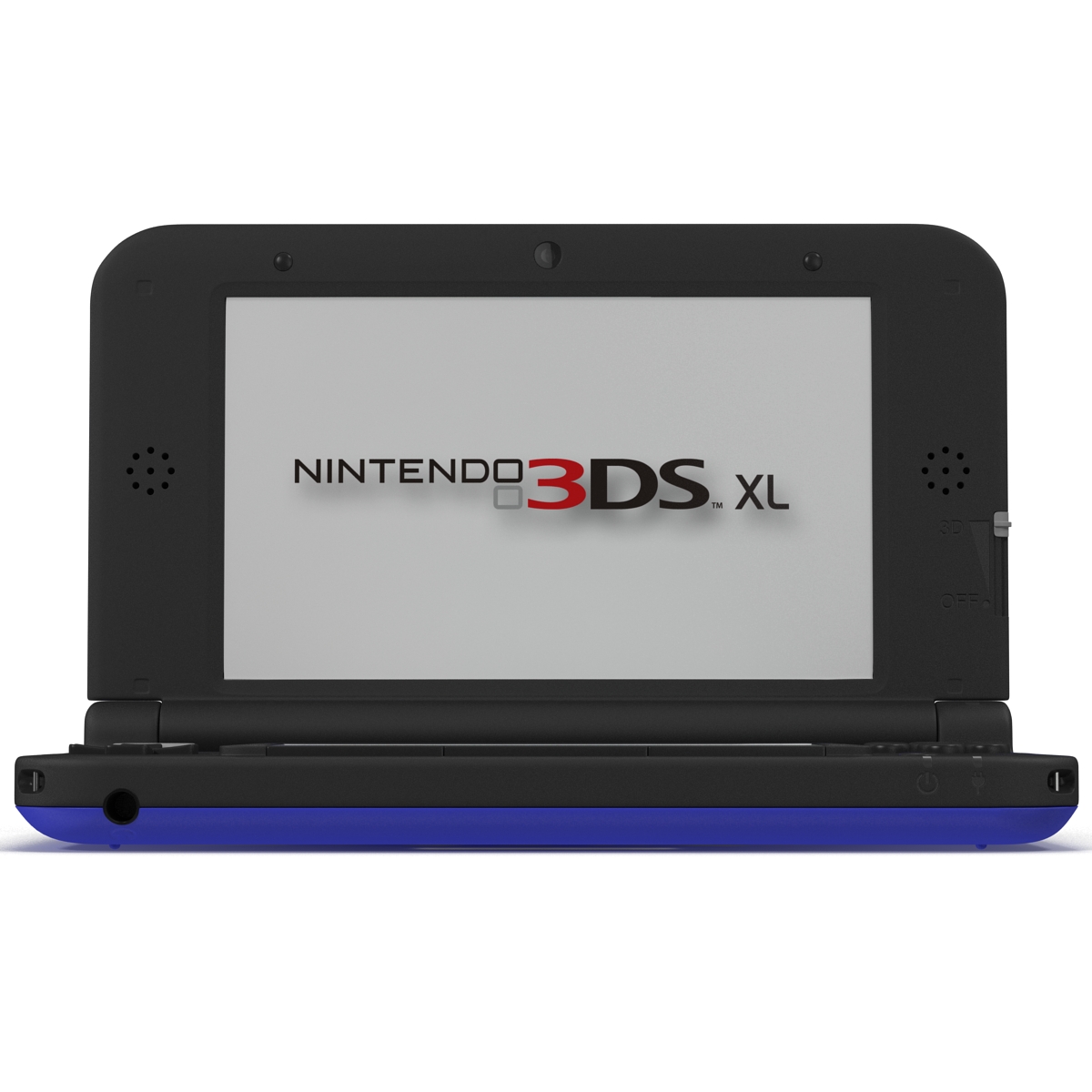 3D model Nintendo 3DS XL Blue