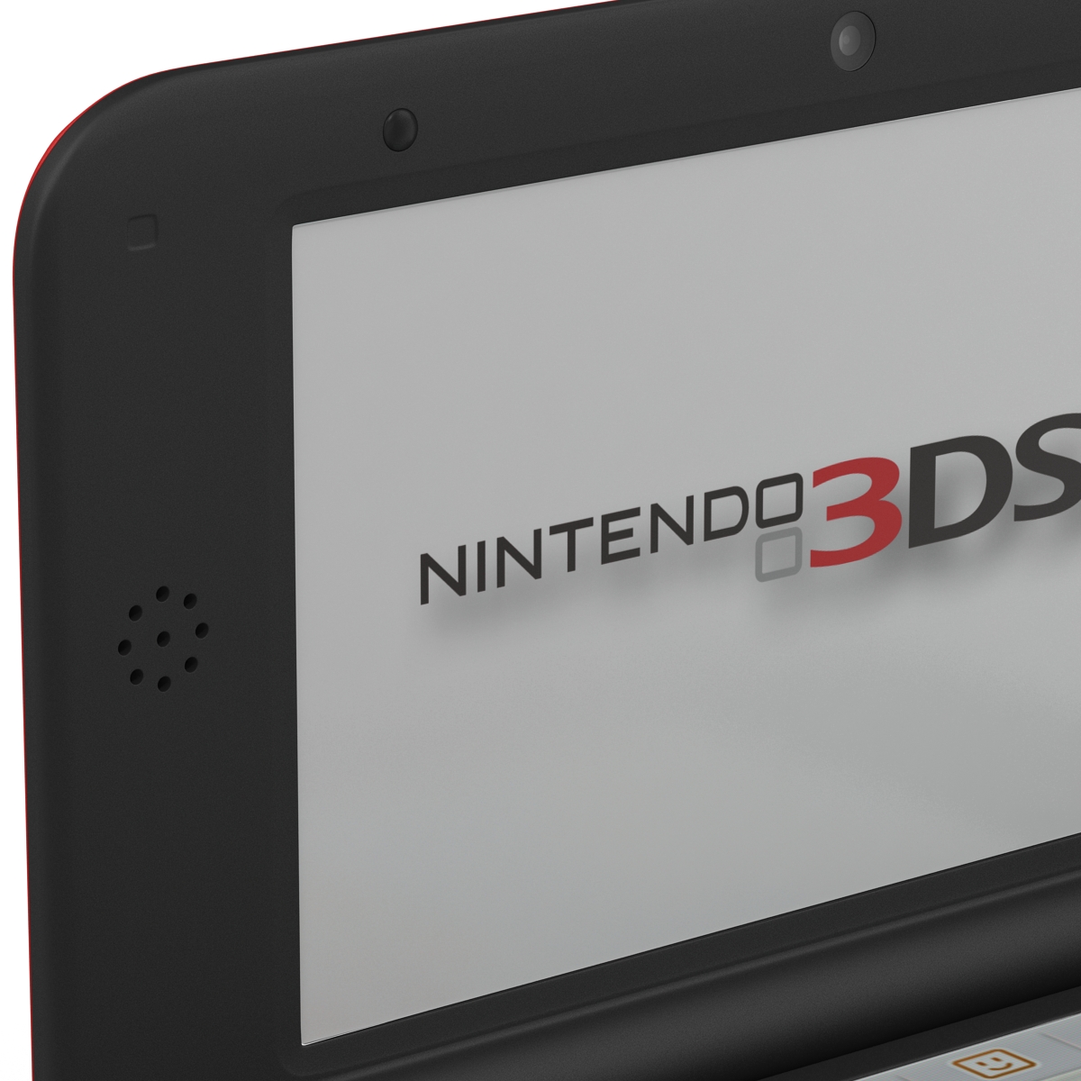 Nintendo 3DS XL Red 3D model