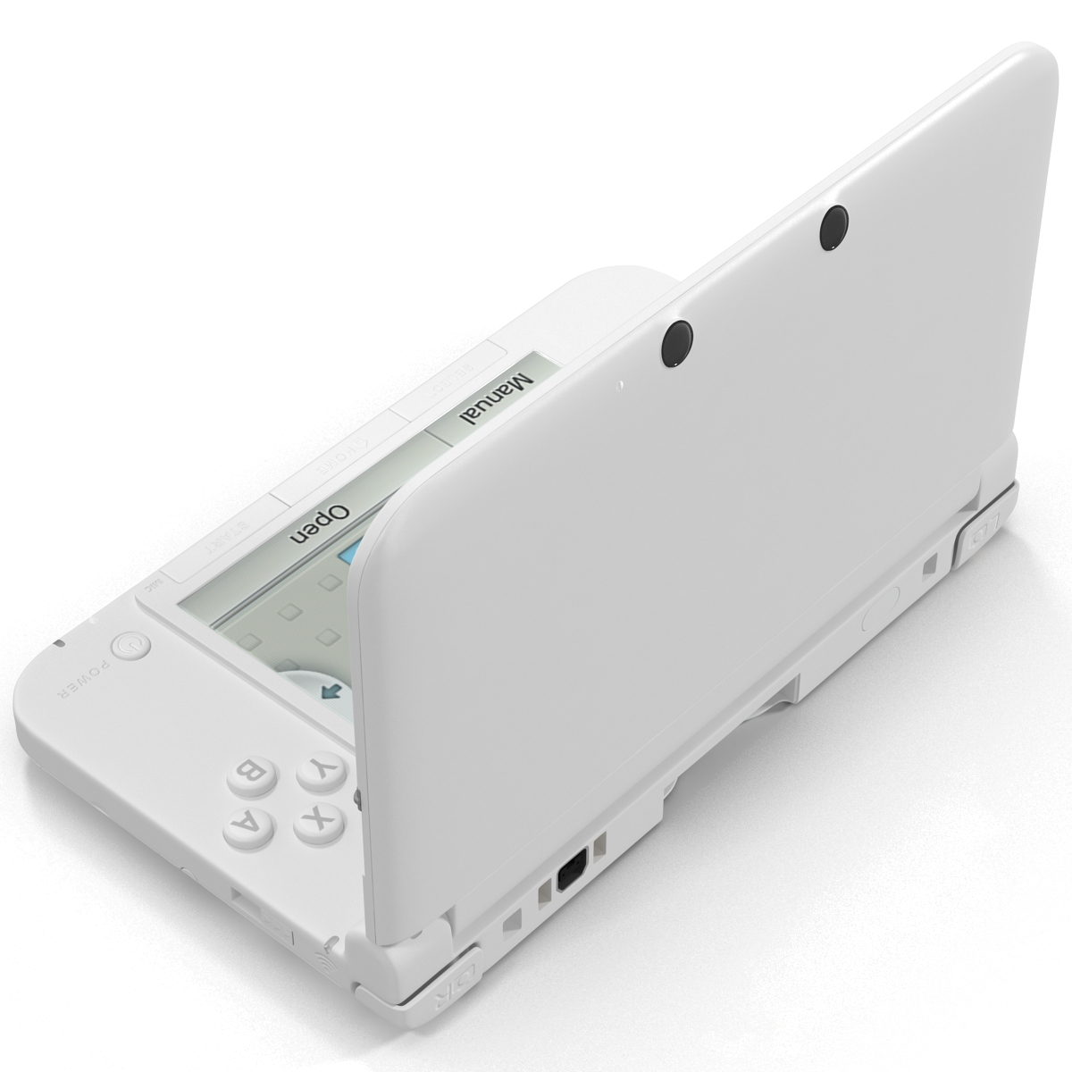 3D Nintendo 3DS XL White