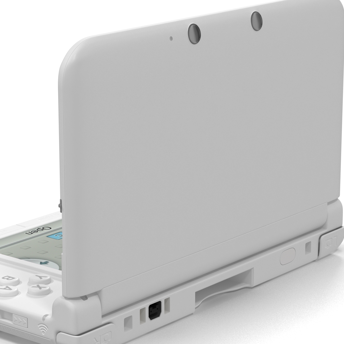 3D Nintendo 3DS XL White