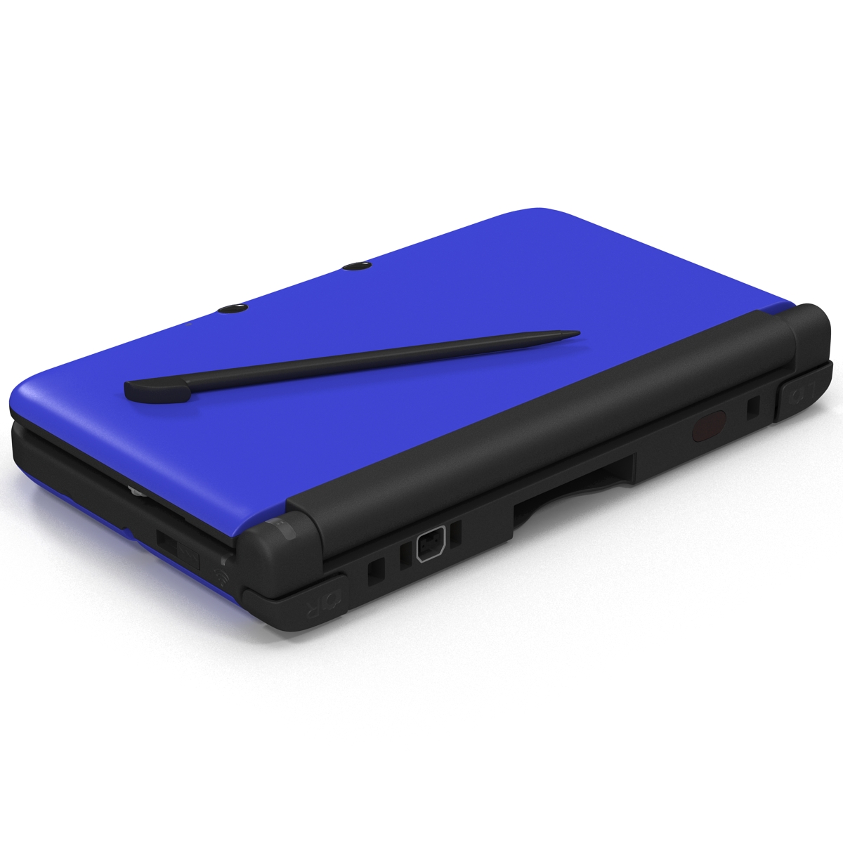 3D model Nintendo 3DS XL Blue