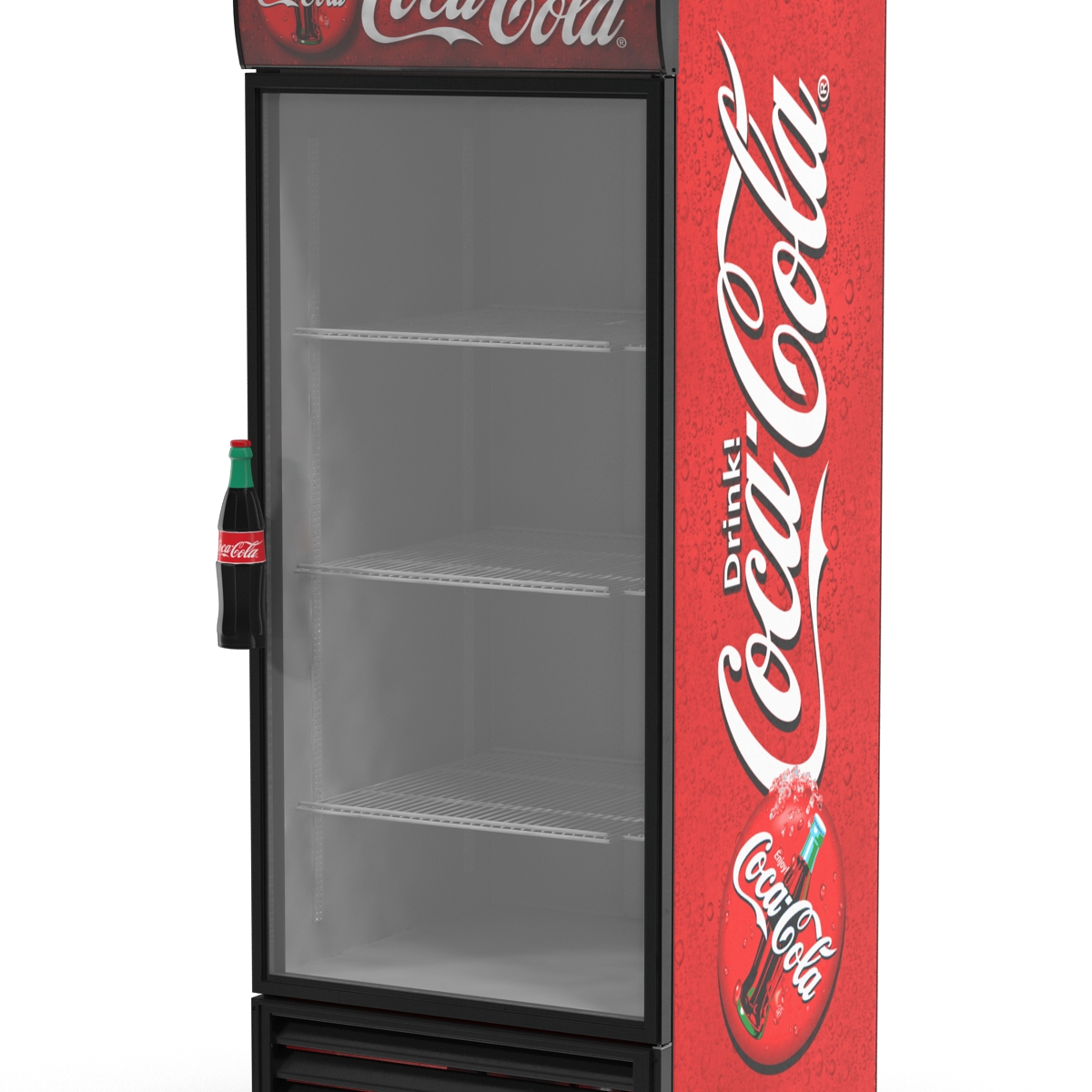 Refrigerator Coca Cola 3D