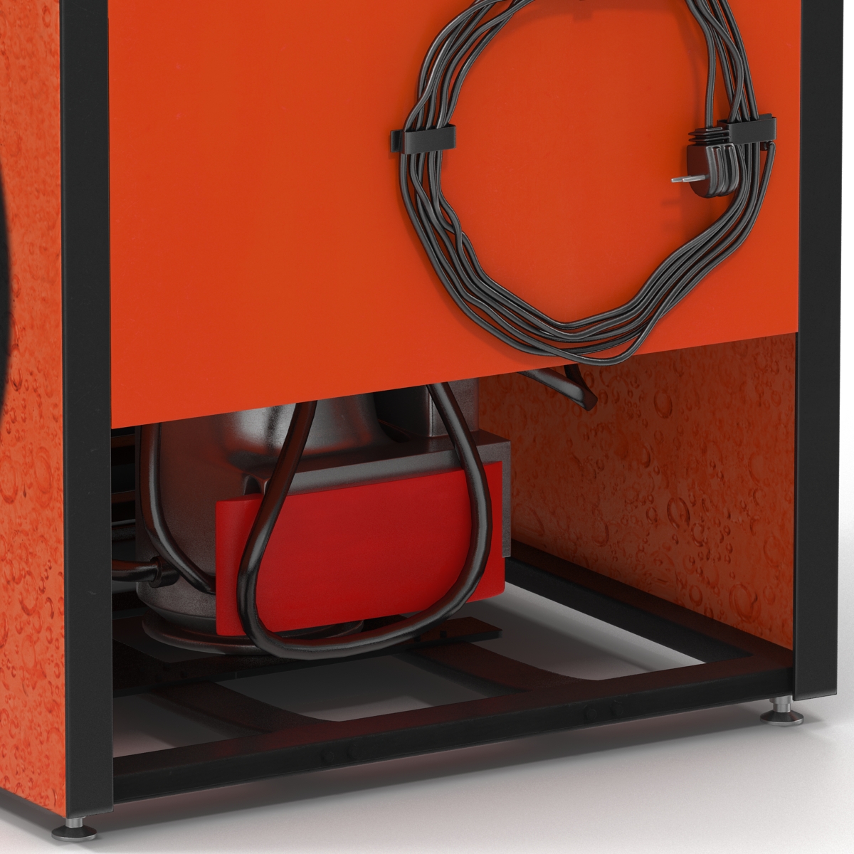 3D Refrigerator Fanta model