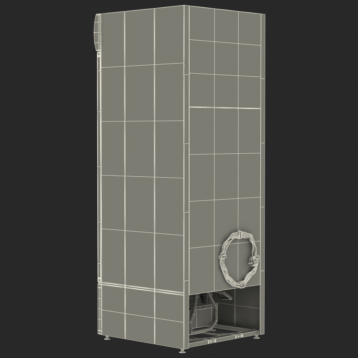 3D Refrigerator Fanta model