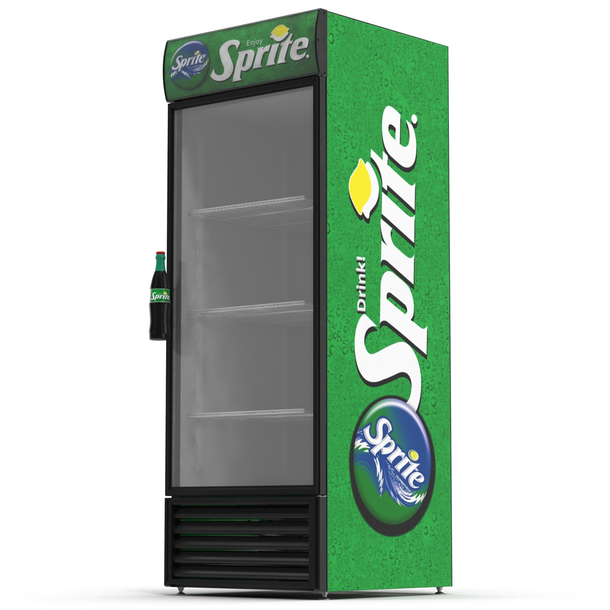 Refrigerator Sprite 3D model