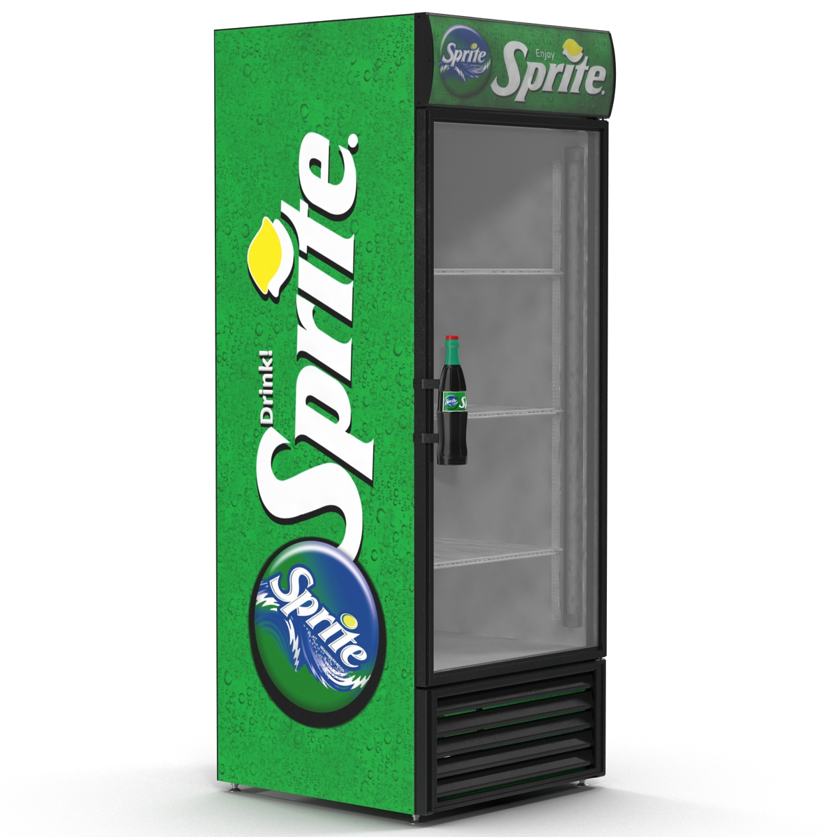 Refrigerator Sprite 3D model