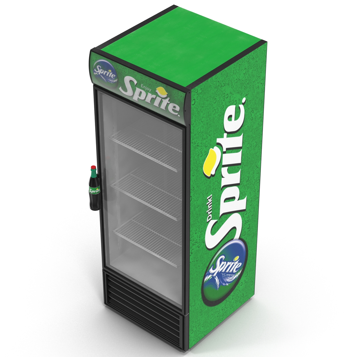 Refrigerator Sprite 3D model