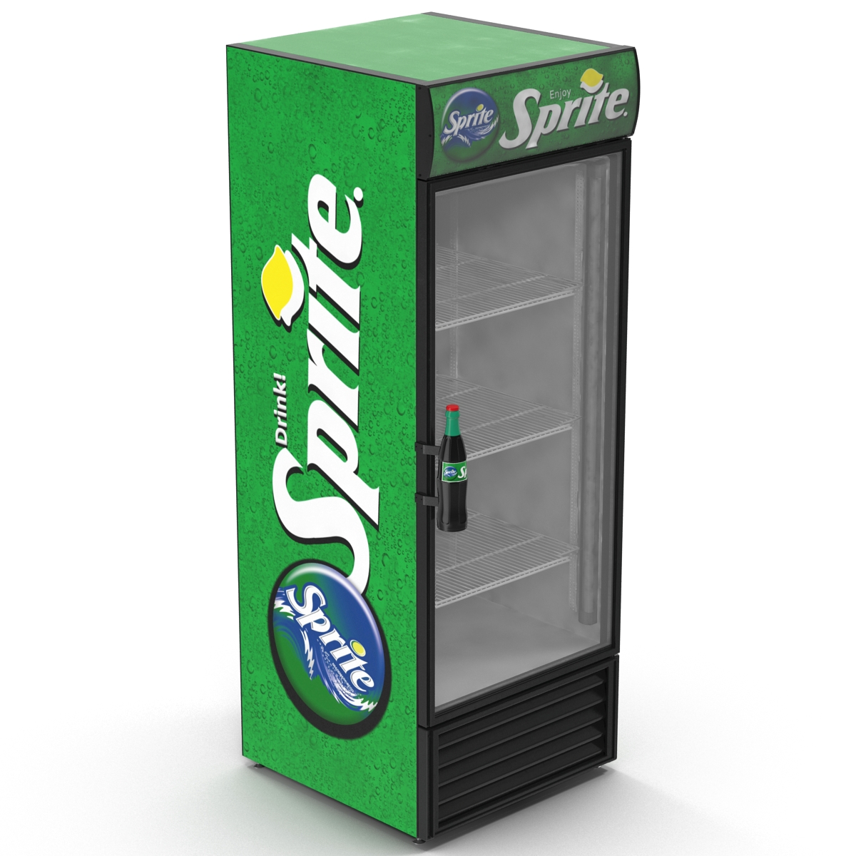 Refrigerator Sprite 3D model