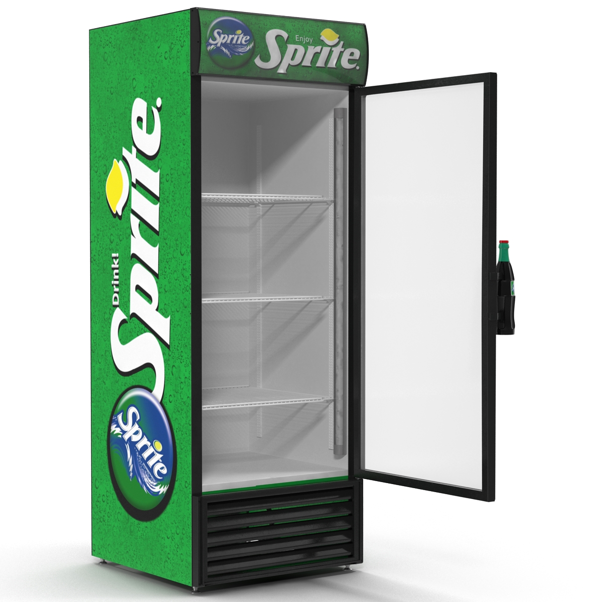 Refrigerator Sprite 3D model