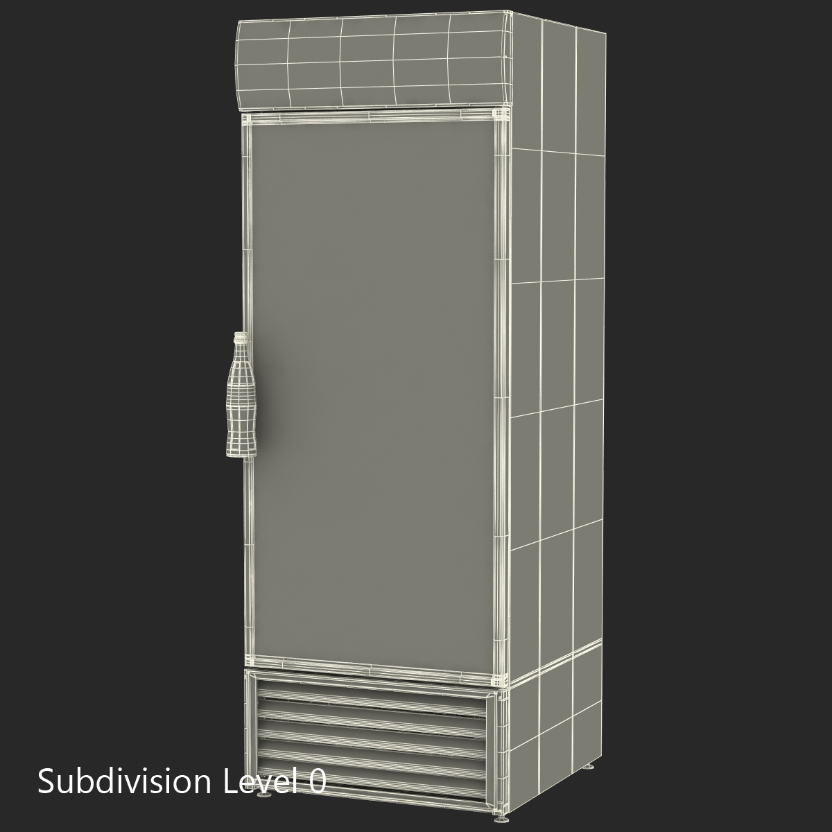 Refrigerator Sprite 3D model