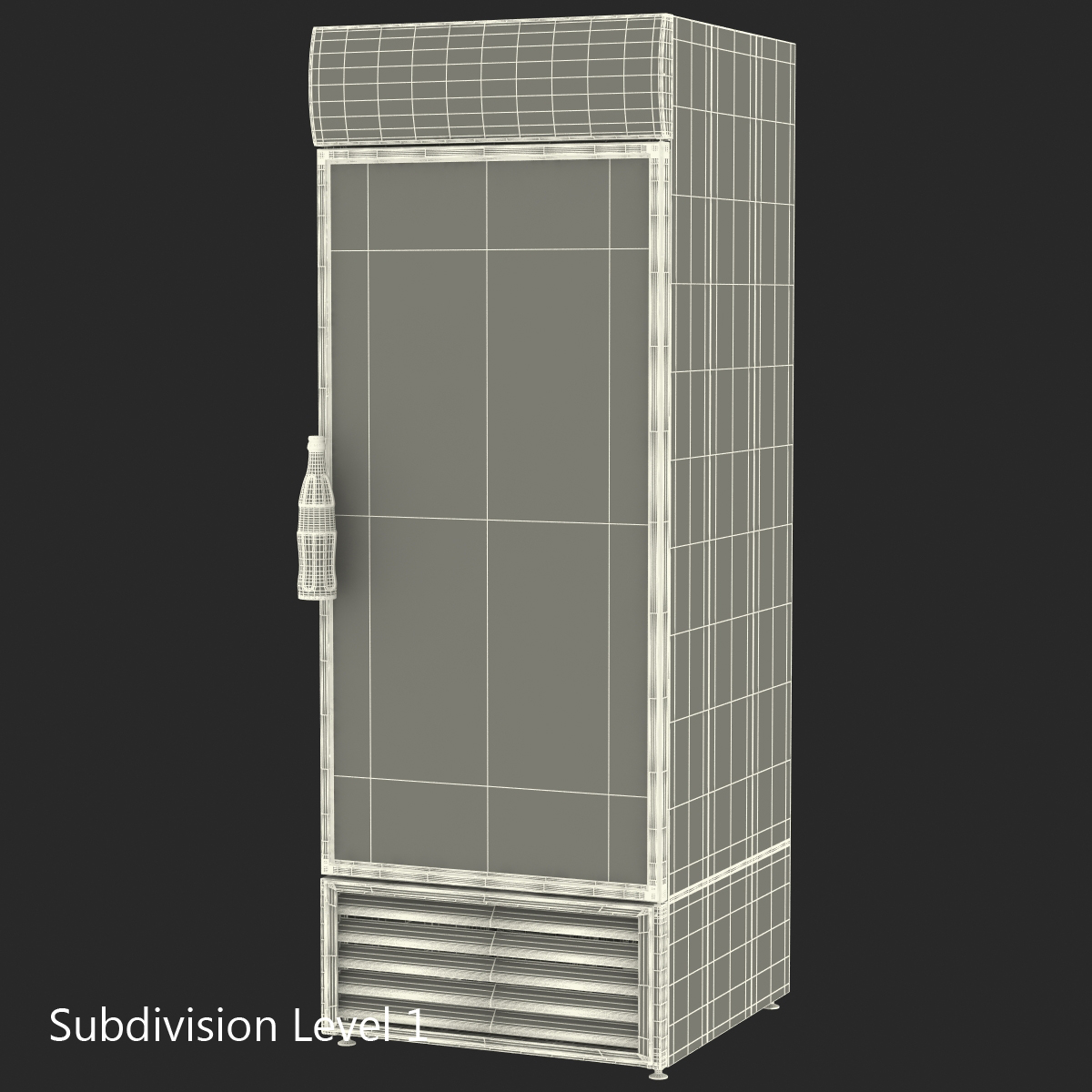 Refrigerator Sprite 3D model