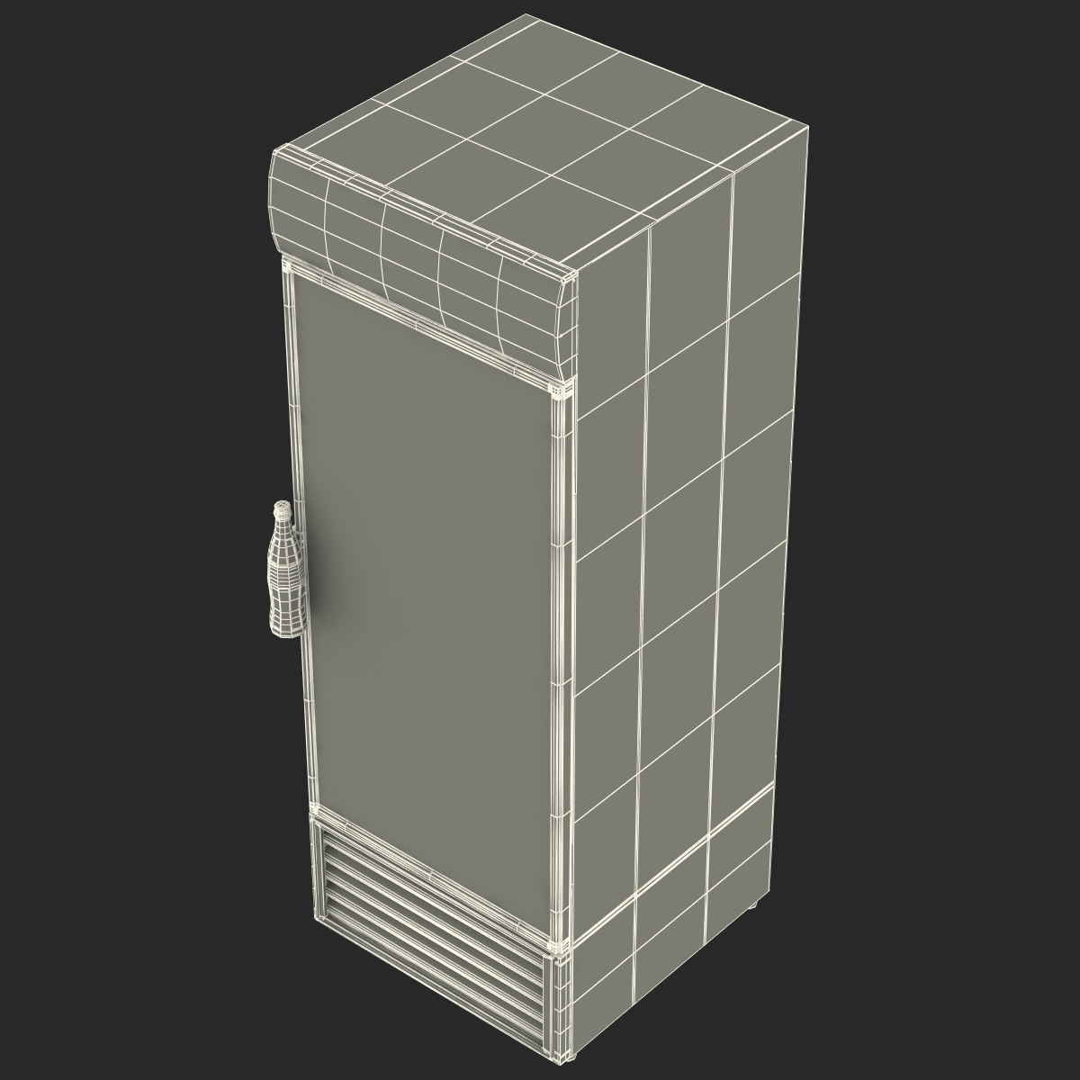 Refrigerator Sprite 3D model