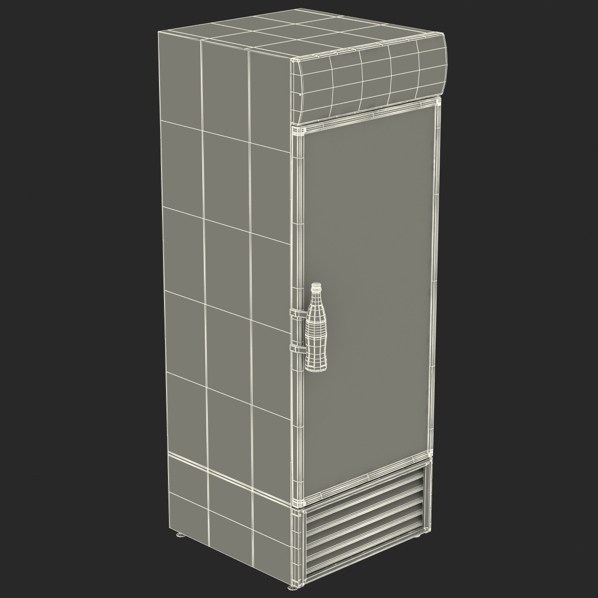 Refrigerator Sprite 3D model