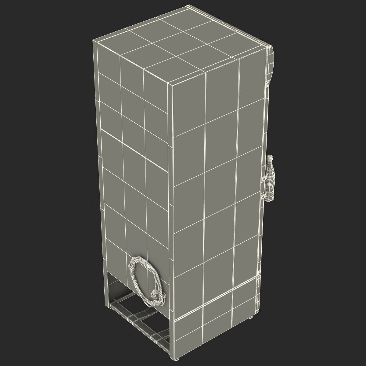 Refrigerator Sprite 3D model