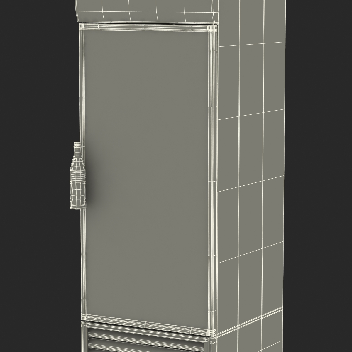 Refrigerator Sprite 3D model