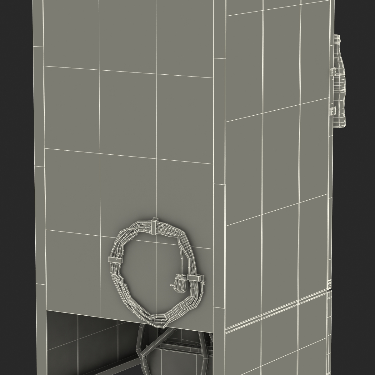 Refrigerator Sprite 3D model